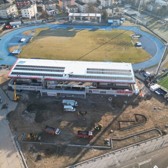 Stadio Belluno 11 Nuovo stadio polisportivo